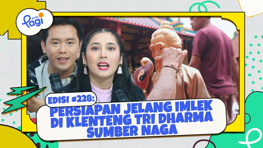 Persiapan Jelang Imlek di Klenteng Tri Dharma Sumber Naga Probolinggo