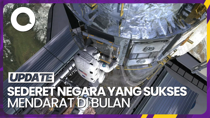 5 Negara yang Berhasil Mendarat di Bulan
