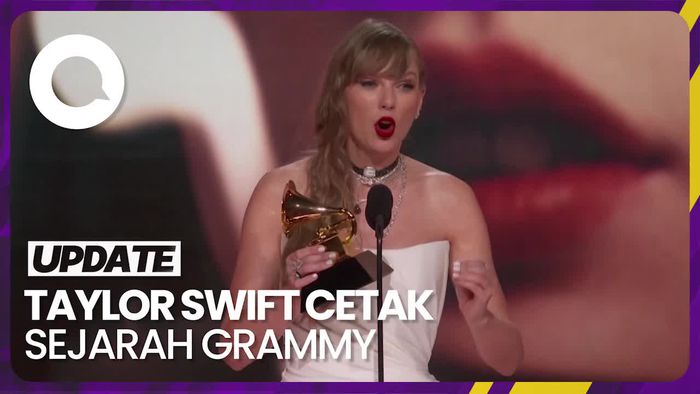 Raih Album of the Year, Taylor Swift Torehkan Sejarah di Grammy Awards