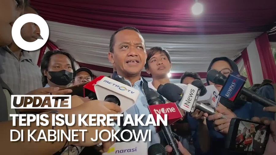 Bahlil Tepis Isu Retak di Kabinet: Suasana Kebatinan Kami Fun-Fun Saja 