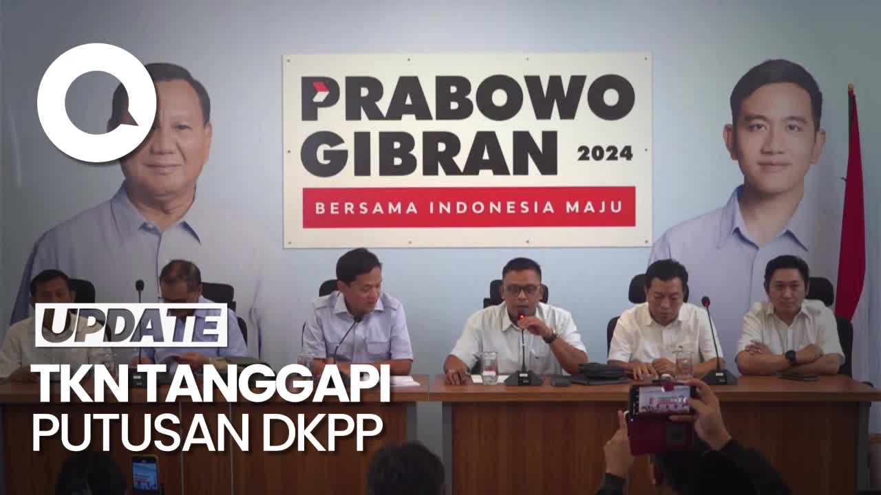 TKN: Putusan DKPP Tak Sebut Pendaftaran Prabowo-Gibran Tidak Sah