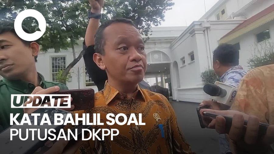 Bahlil Respons Sanksi DKPP ke Komisioner KPU Terkait Pencalonan Gibran