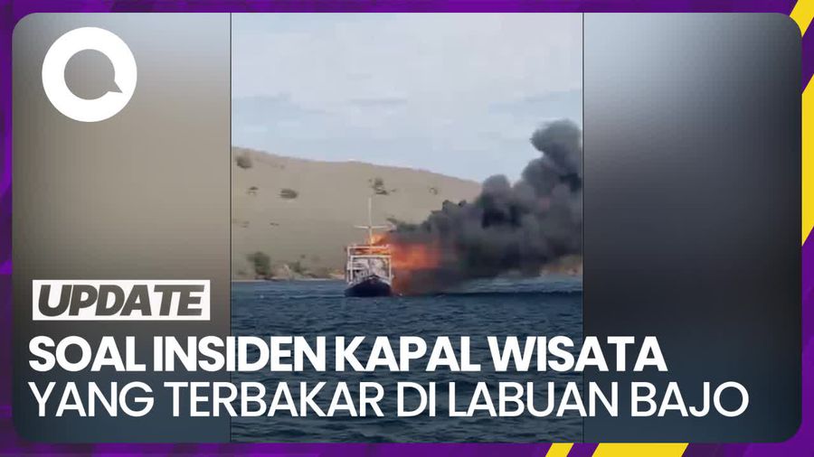 Kapal Wisata yang Terbakar di Labuan Bajo Tak Ada Izin Berlayar