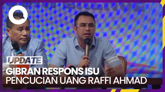Gibran Minta Raffi Ahmad Sabar Terkait Tudingan Money Laundering