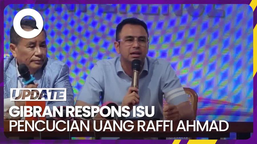 Gibran Minta Raffi Ahmad Sabar Terkait Tudingan Money Laundering