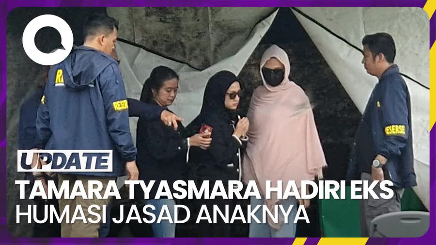 Ekshumasi Jasad Anak Tamara Tyasmara Digelar di TPU Jeruk Purut