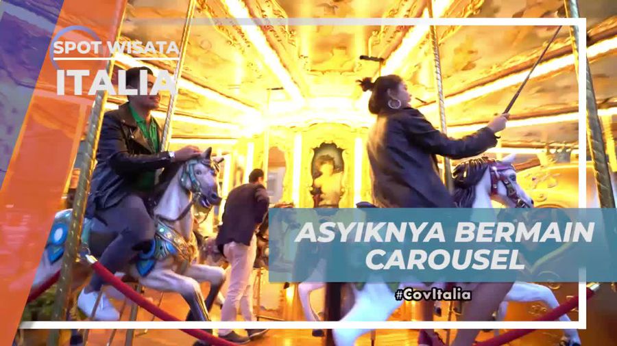 Menikmati Keseruan Wahana Carousel di Italia 