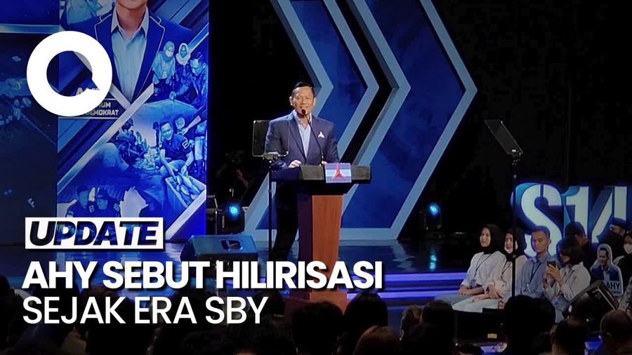 AHY Sebut Hilirisasi Sudah Dimulai Sejak Pemerintahan SBY pada 2013