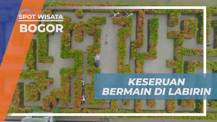 Selesaikan Misi, Serunya Bermain Game di Taman Labirin, Bogor