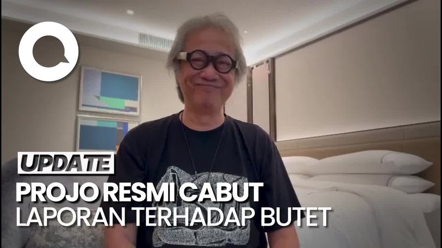 Projo Cabut Laporan, Butet: Semoga Relawan Pak Jokowi Segera Insaf