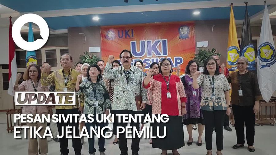 Rektor UKI dan Sivitas Minta Pejabat Negara Junjung Etika Jelang Pemilu