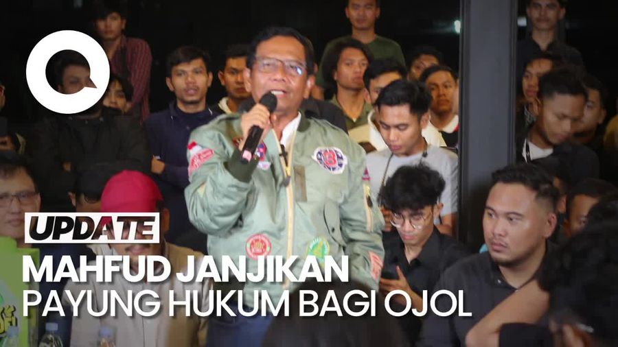 Mahfud Janjikan 4 Juta Pengemudi Ojol Dapat Perlindungan-Kepastian Hukum
