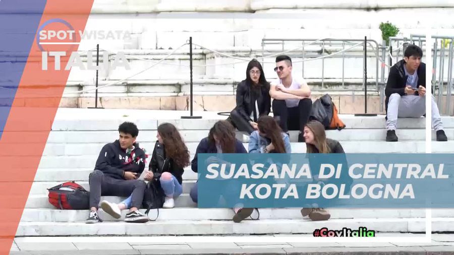 Melihat Suasana di Central Kota Bologna Italia