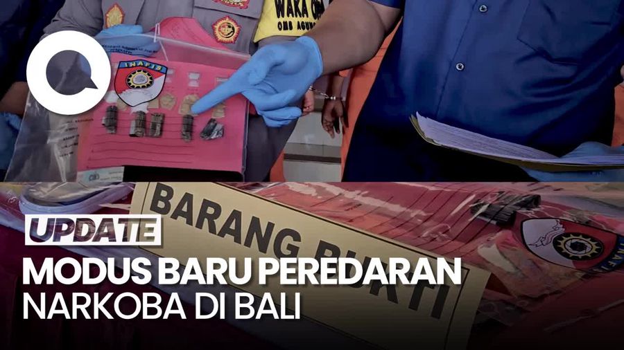 Modus Peredaran Narkoba di Bali: Sabu Dibungkus Batang Daun Pepaya