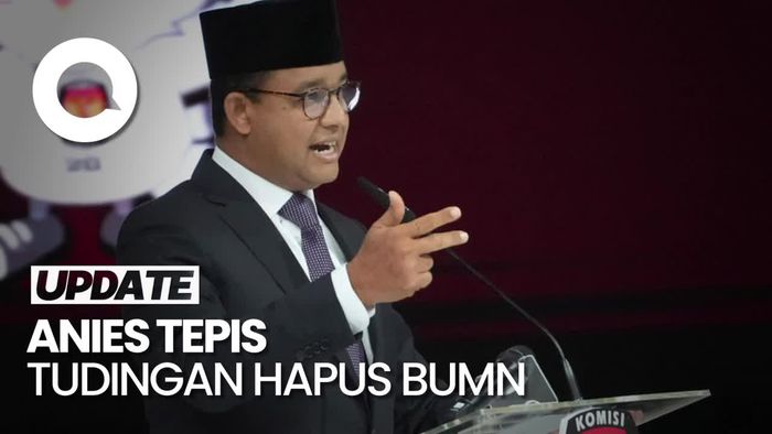 Anies soal Isu Penghapusan BUMN: Fitnah yang Tidak Masuk Akal