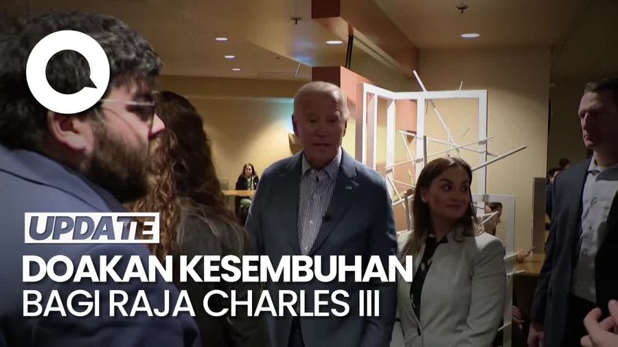 Raja Charles Idap Kanker, Biden: Saya Khawatir, Saya Akan Meneleponnya