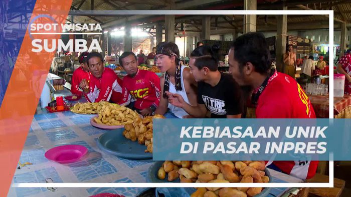 Ngopi di Tengah Pasar, Kebiasaan Unik di Pasar Inpres Sumba