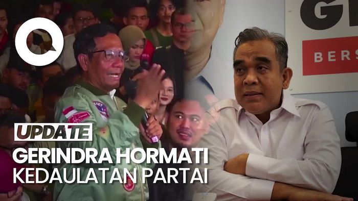 Mahfud Bicara Pimpinan Parpol Bebek Dikendalikan, Muzani Bilang Begini