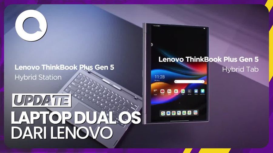 Lenovo Perkenalkan Laptop yang Bisa Jadi Android