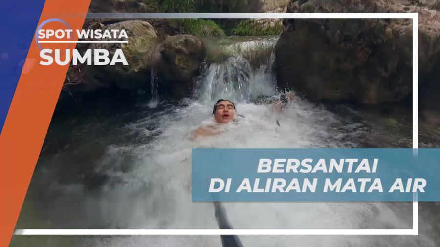 Bersantai Sejenak di Aliran Mata Air Mbatakapidu Sumba