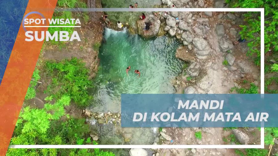 Berendam di Kolam Mata Air Sumba, Merasakan Kesegaran Alami