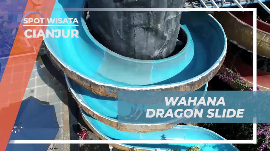 Dragon Slide, Wahana Air Seru di Kawasan Wisata Cianjur 