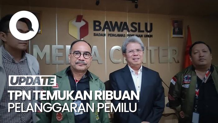 Sambangi Bawaslu, TPN Klaim Temukan Ribuan Pelanggaran Pemilu