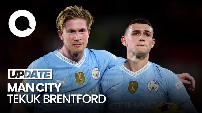 Brentford vs Man City: Hat-trick Foden Bawa The Citizens Menang