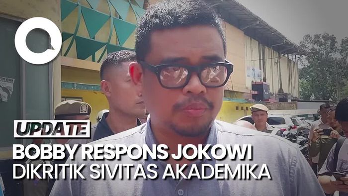 Ramai Sivitas Akademika Kritik Jokowi, Bobby: Nggak Ada Salahnya