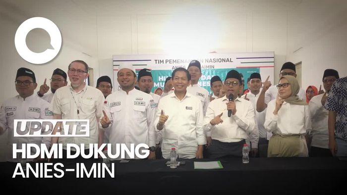 HDMI Deklarasi Dukungan ke Anies-Imin, Timnas: Kita Dapat Mesin Baru