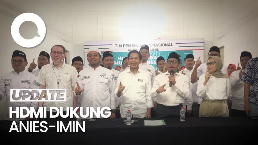 HDMI Deklarasi Dukungan ke Anies-Imin, Timnas: Kita Dapat Mesin Baru