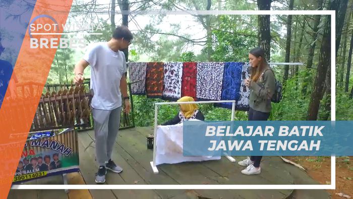 Sensasi Belajar Membatik Dengan Suasana Alam Tengah Hutan, Brebes