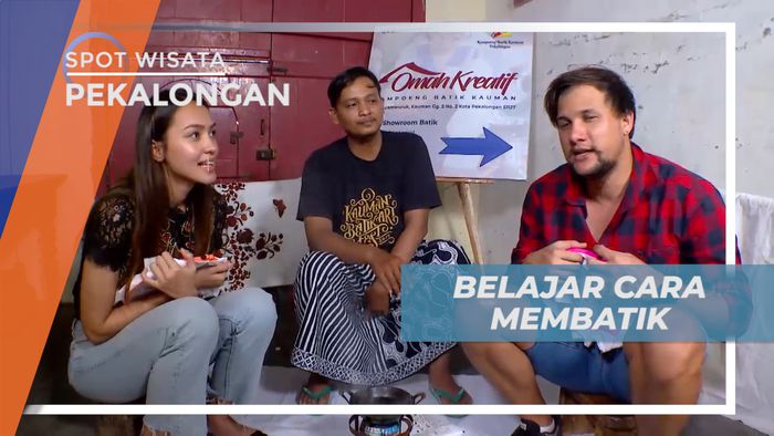 Mengasah Kreatifitas, Mencoba Belajar Cara Membatik Khas Kota Pekalongan