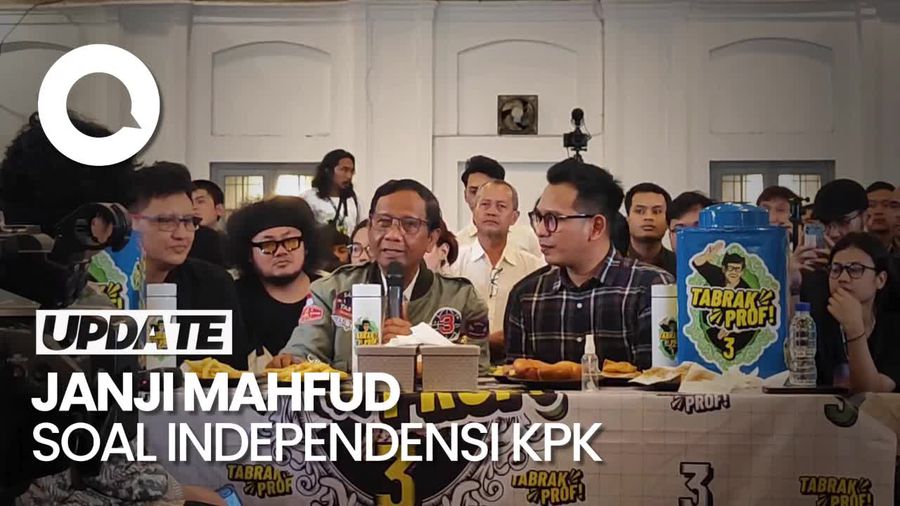 Janji Mahfud Kembalikan Independensi KPK: Revisi UU KPK