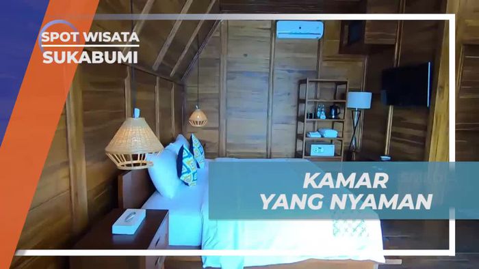Beristirahat di Penginapan Dengan Kamar Nyaman dan Suasana Asri Alam Sukabumi 