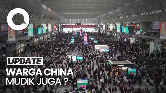 Melihat Jutaan Warga China Mudik Jelang Imlek 2024