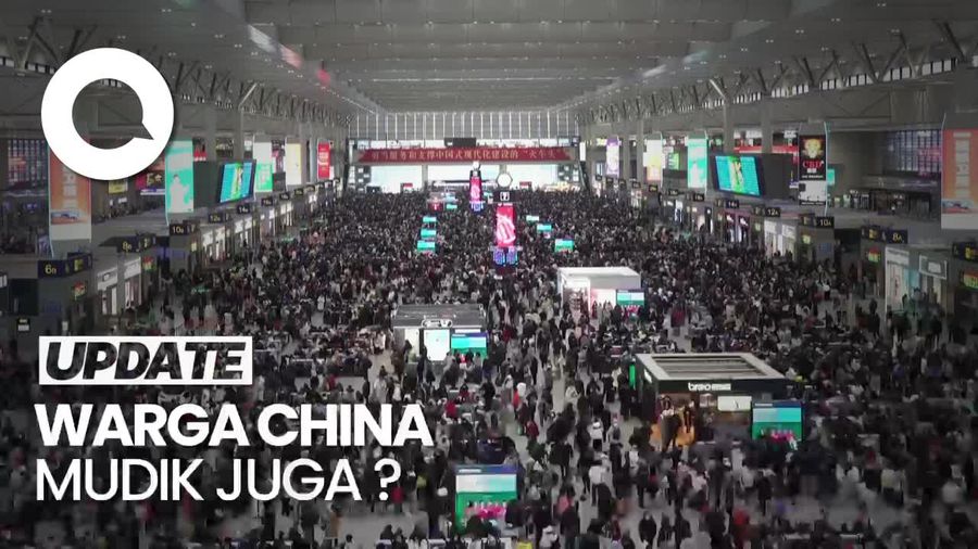 Melihat Jutaan Warga China Mudik Jelang Imlek 2024