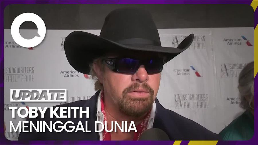 Toby Keith Sang Legenda Musik Country Meninggal di Usia 62 Tahun