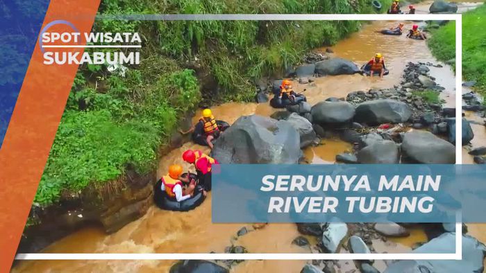 Menyusuri Arus Sungai Bermain River Tubing di Batukali Adventure Sukabumi 