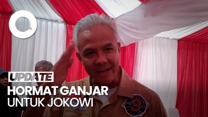 Jokowi Tak Akan Kampanye, Ganjar Beri Hormat