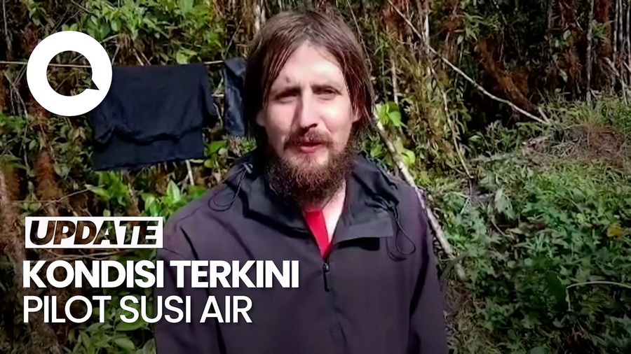 Video Pernyataan Pilot Susi Air yang Disandera KKB Nyaris Setahun