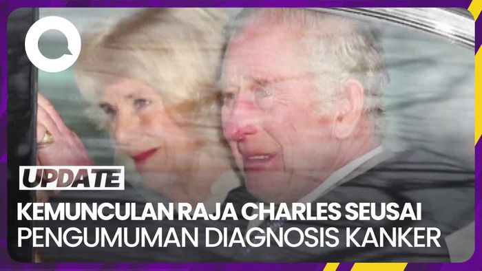 Potret Perdana Raja Charles di Publik Seusai Pengumuman Diagnosis Kanker