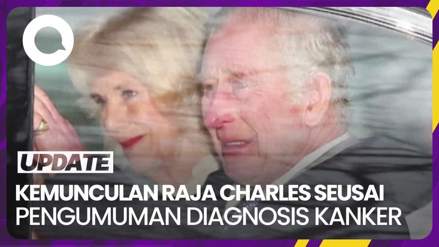Potret Perdana Raja Charles di Publik Seusai Pengumuman Diagnosis Kanker