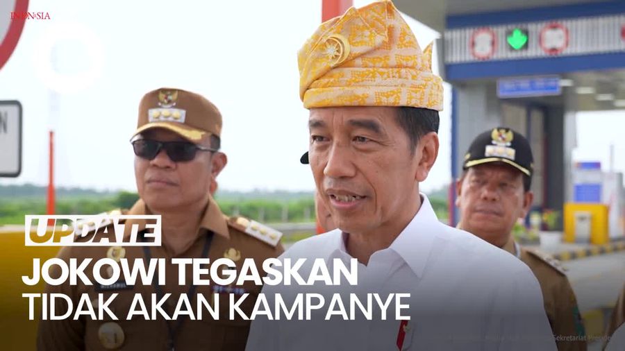 Jokowi Tepis Isu Bakal Turun Kampanye di Tanggal 10 Februari