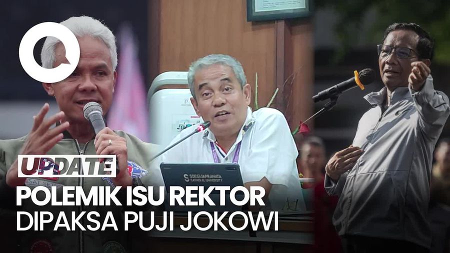 Heboh Isu Rektor Dipaksa Puji Jokowi Hingga Jadi Polemik