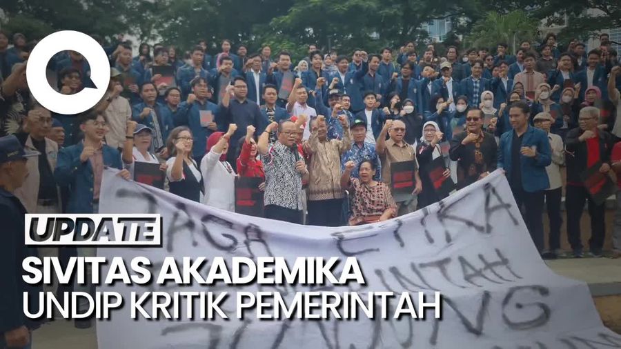 Guru Besar-Alumni Undip Desak Pemerintah Junjung Etika-Moral Demokrasi
