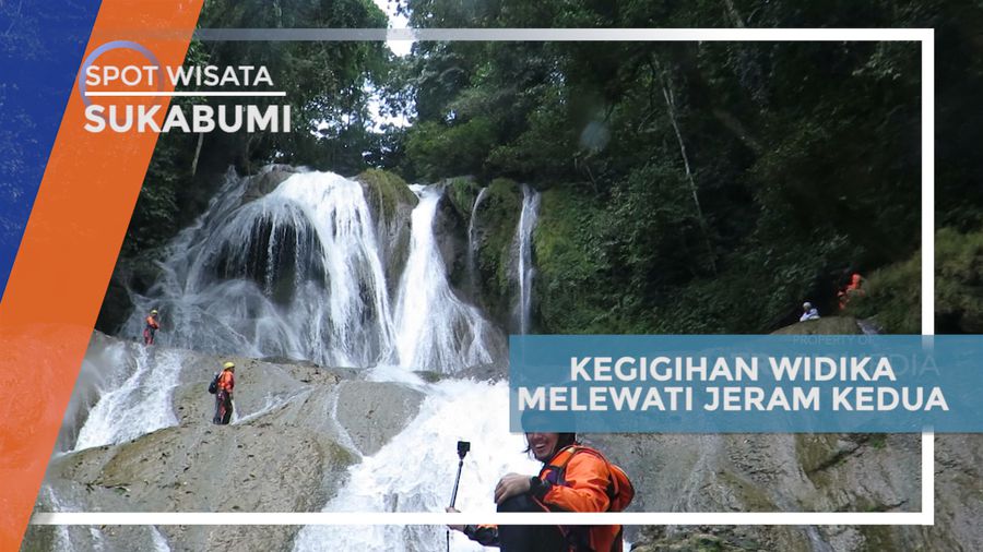 Bulatkan Tekat, Memacu Semangat Menaklukkan Jeram Curug Bibijilan, Sukabumi