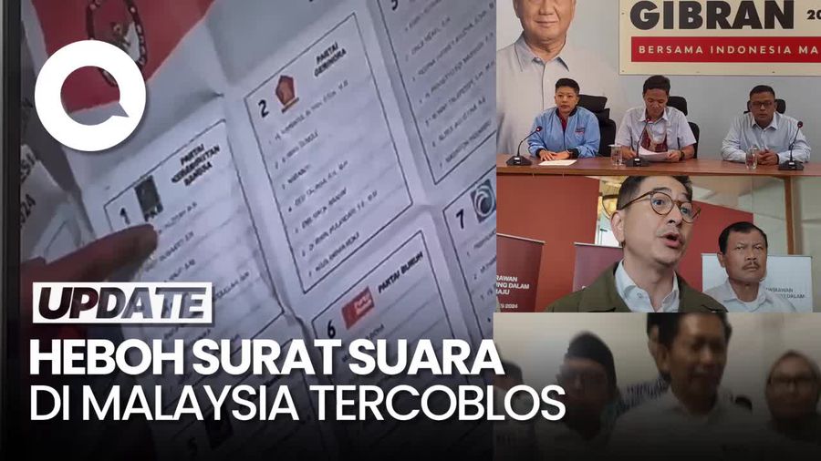Geger Surat Suara Tercoblos di Malaysia, Direspons Timses Paslon Pilpres