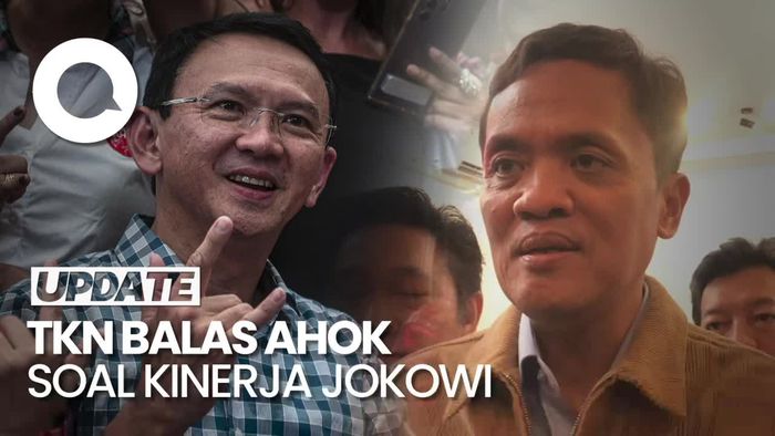 Balasan TKN ke Ahok: Dia Jadi Wagub Karena Ada Jokowi