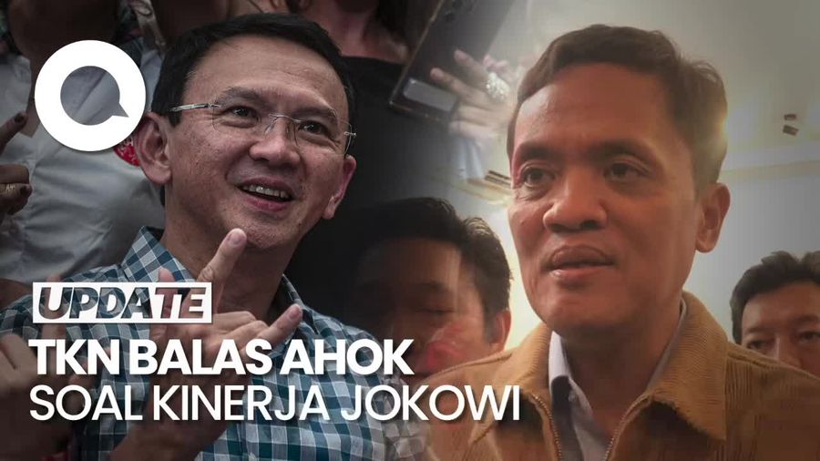 Balasan TKN ke Ahok: Dia Jadi Wagub Karena Ada Jokowi